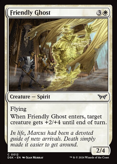 Friendly Ghost — Duskmourn: House of Horror 12