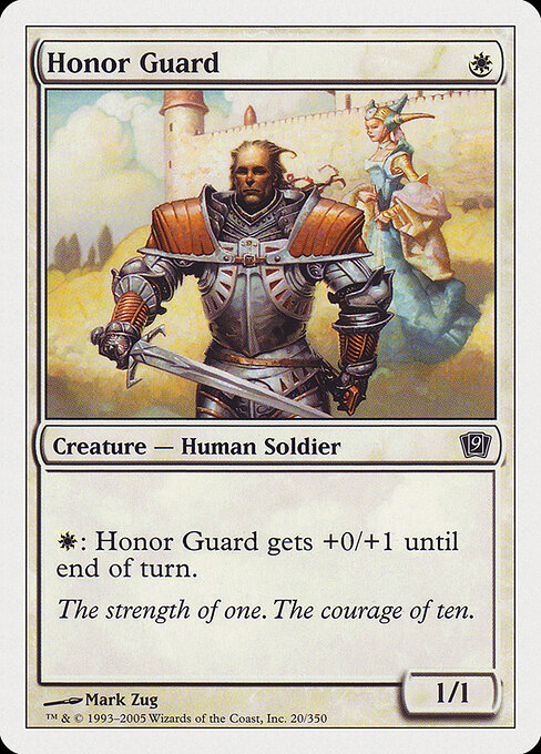 Guarda de Honra — Ninth Edition 20
