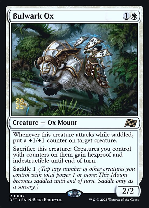 Bulwark Ox — Aetherdrift Promos 7s