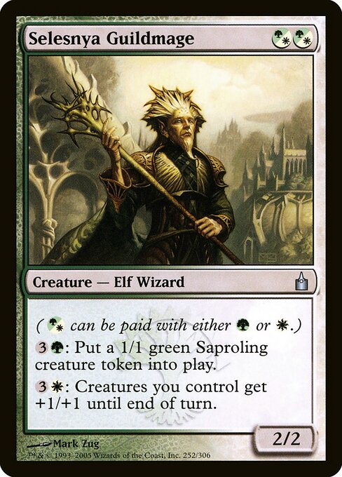 Mago da Guilda Selesnya — Ravnica: City of Guilds 252