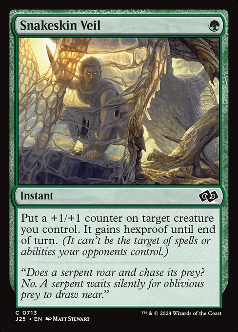 Véu de Pele de Serpente — Foundations Jumpstart 713