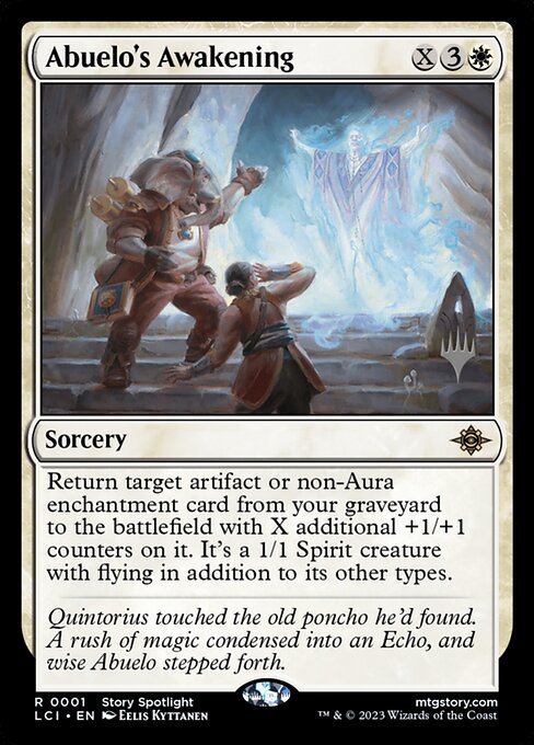 Despertar de Abuelo — The Lost Caverns of Ixalan Promos 1p