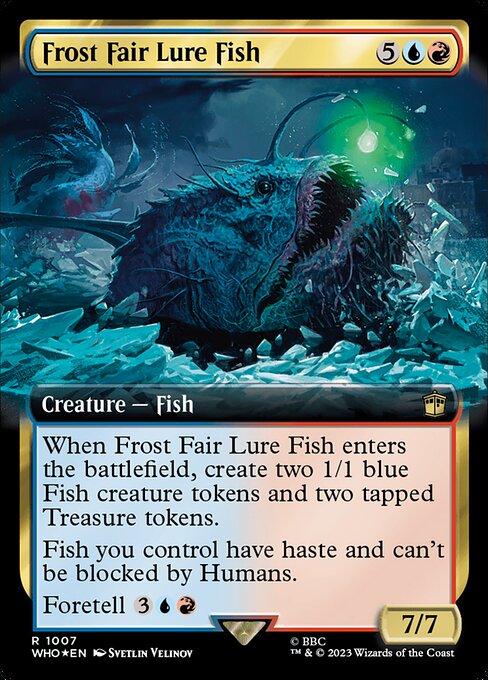 Frost Fair Lure Fish — Doctor Who 1007