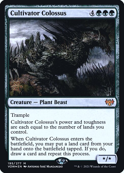 Colosso Cultivador — Innistrad: Crimson Vow Promos 195s