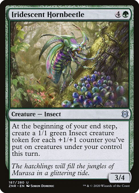 Serra-pau Iridescente — Zendikar Rising 187