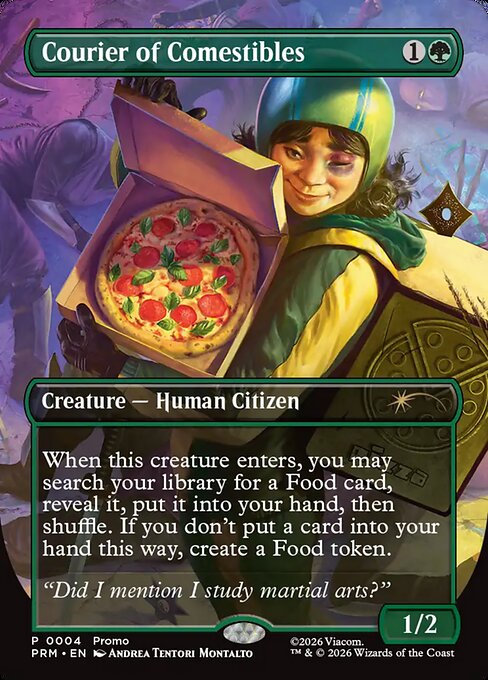 Courier of Comestibles — Wizards Play Network 2026 6
