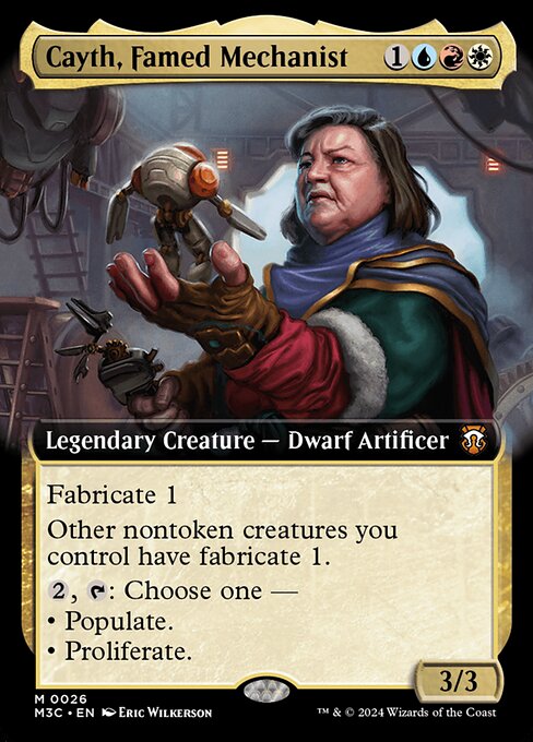 Cayth, Famed Mechanist — Modern Horizons 3 Commander 26