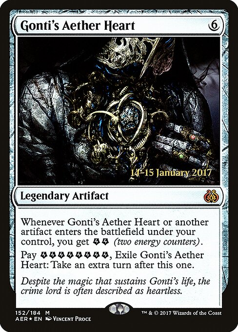 Coração Etérico de Gonti — Aether Revolt Promos 152s