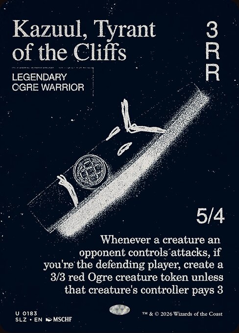 Kazuul, Tirano dos Penhascos — The Zeta Set 183