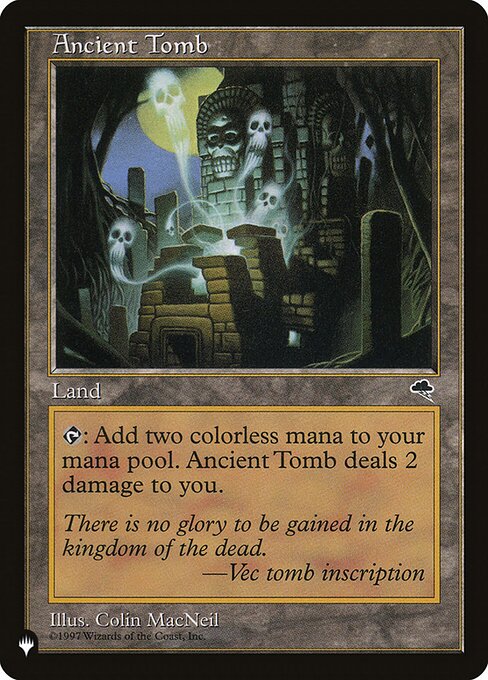 Tumba Antiga — The List TMP-315