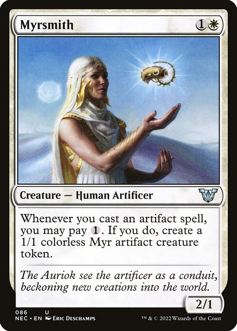 Forjador de Myr — Neon Dynasty Commander 86