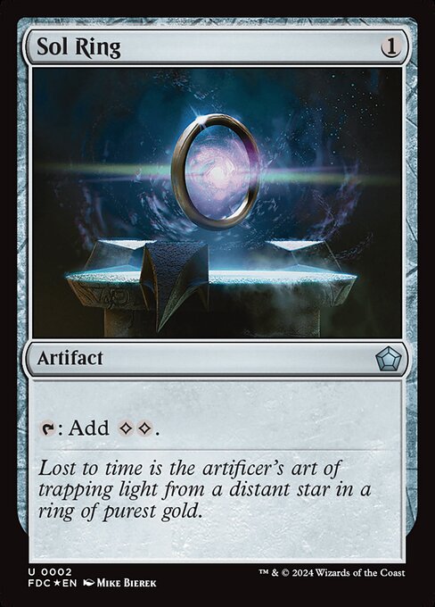 Anel Solar — Foundations Commander 2