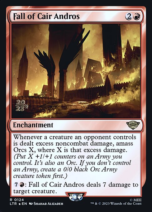 Queda de Cair Andros — Tales of Middle-earth Promos 124s