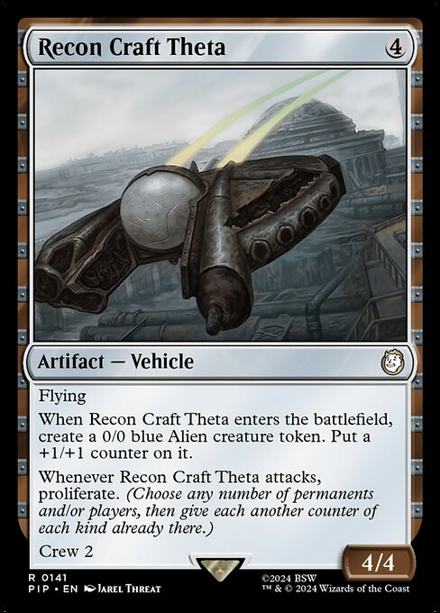Recon Craft Theta — Fallout 141
