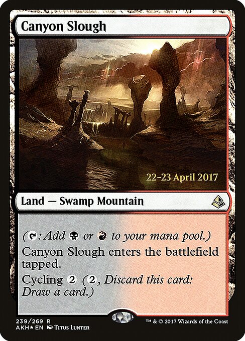 Lamaçal do Desfiladeiro — Amonkhet Promos 239s