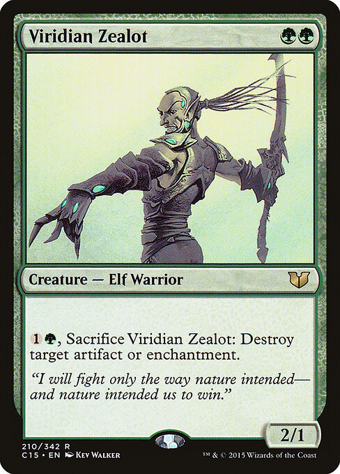 Zelote Viridiano — Commander 2015 210