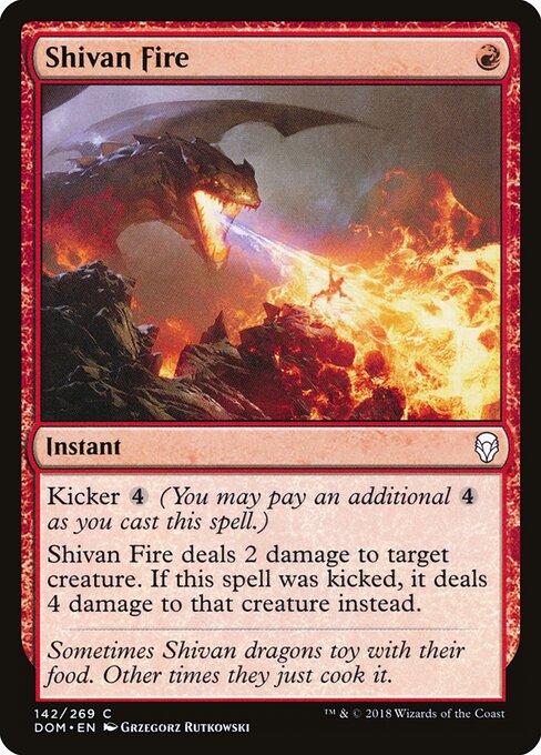 Fogo de Shiv — Dominaria 142