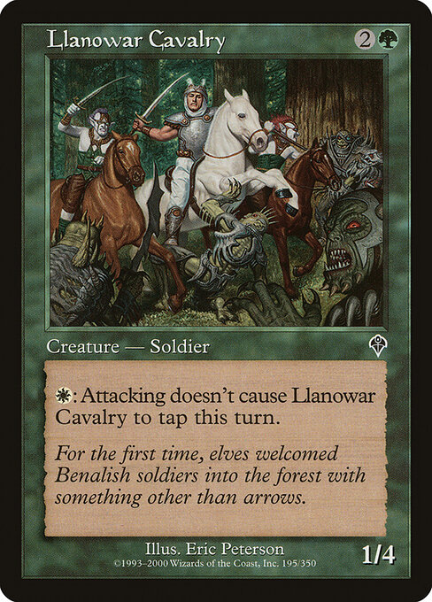 Cavalaria de Llanowar — Invasion 195