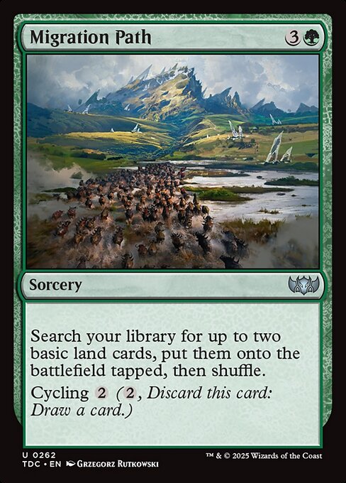 Trilha de Migração — Tarkir: Dragonstorm Commander 262