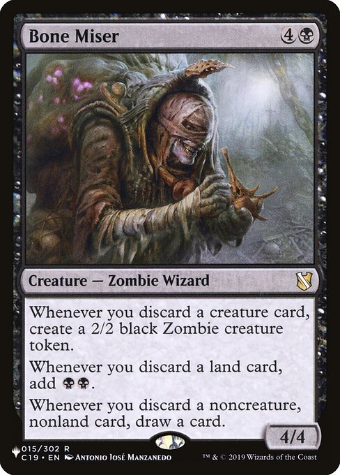 Avarento dos Ossos — The List C19-15