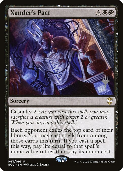 Pacto de Xander — New Capenna Commander Promos 43p