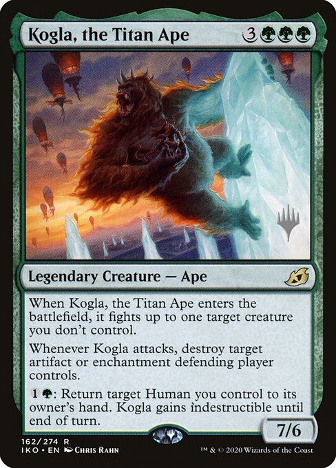 Kogla, o Símio Titânico — Ikoria: Lair of Behemoths Promos 162p