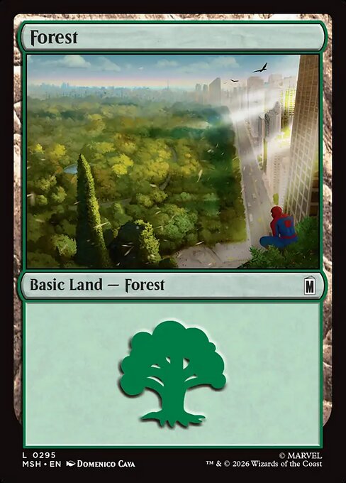 Floresta — Marvel Super Heroes 295
