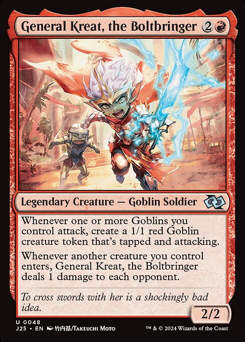 General Kreat, the Boltbringer — Foundations Jumpstart 48