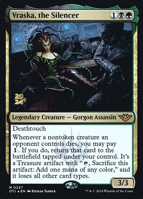 Vraska, a Silenciadora — Outlaws of Thunder Junction Promos 237s