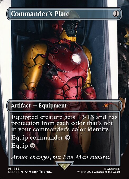 Armadura do Comandante — Secret Lair Drop 1733