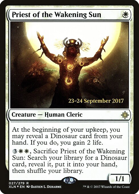 Sacerdote do Sol Nascente — Ixalan Promos 27s