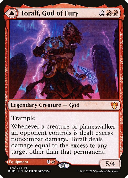 Toralf, God of Fury — Kaldheim 154