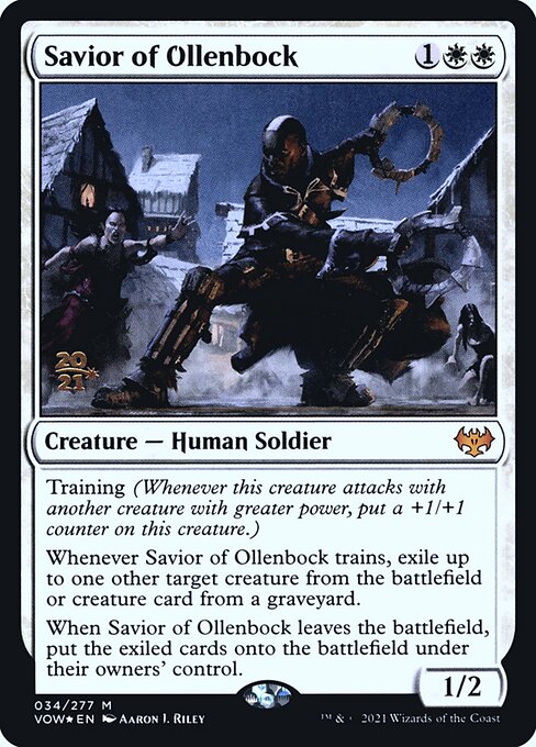 Salvador de Ollenbock — Innistrad: Crimson Vow Promos 34s