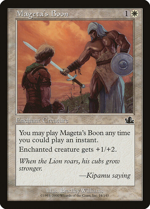 Dádiva de Mageta — Prophecy 14