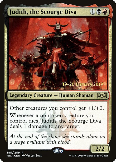 Judith, Diva do Flagelo — Ravnica Allegiance Promos 185s