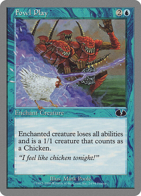 Fowl Play — Unglued 24