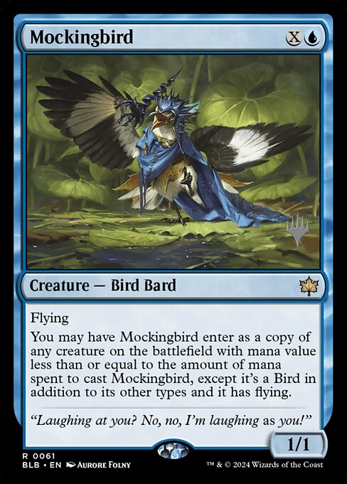 Mockingbird — Bloomburrow Promos 61p