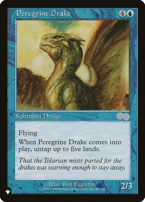 Dragonete Peregrino — The List USG-88