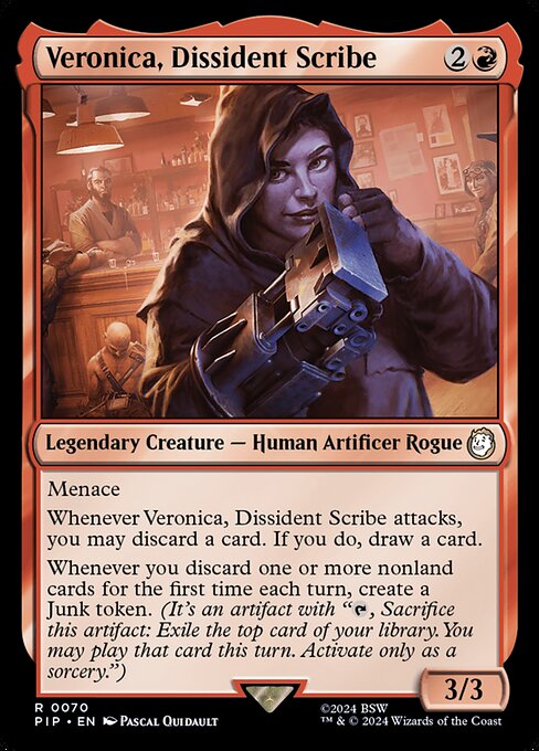 Veronica, Dissident Scribe — Fallout 70