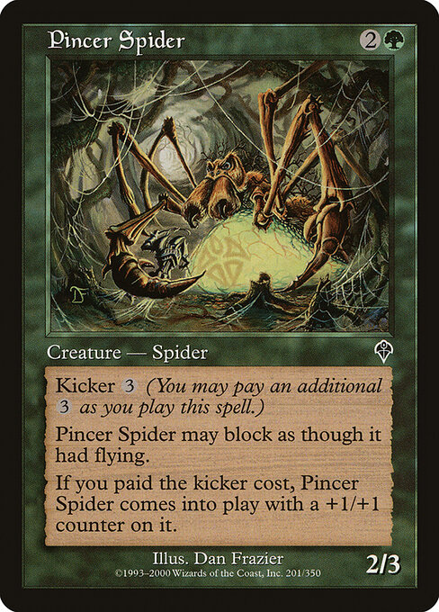 Aranha de Pinças — Invasion 201