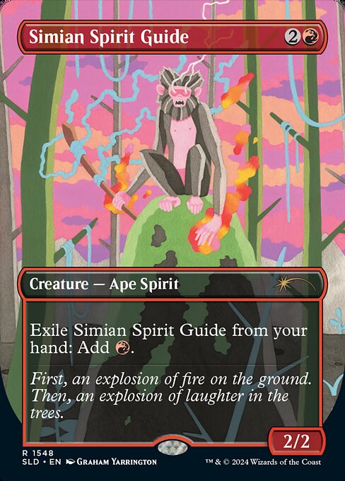 Espírito-guia Símio — Prismatic Nightmares 1548