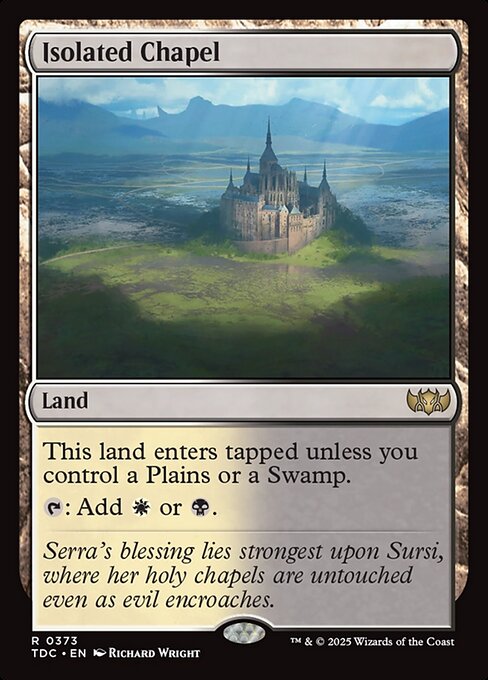 Capela Isolada — Tarkir: Dragonstorm Commander 373