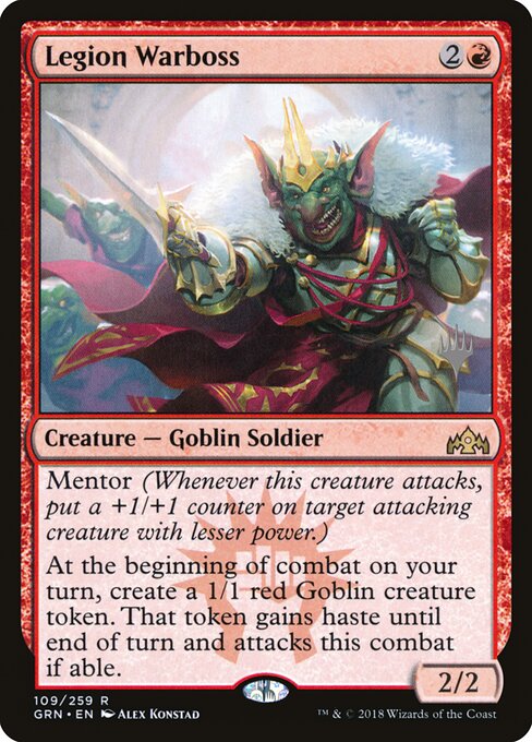 Chefe-de-guerra da Legião — Guilds of Ravnica Promos 109p