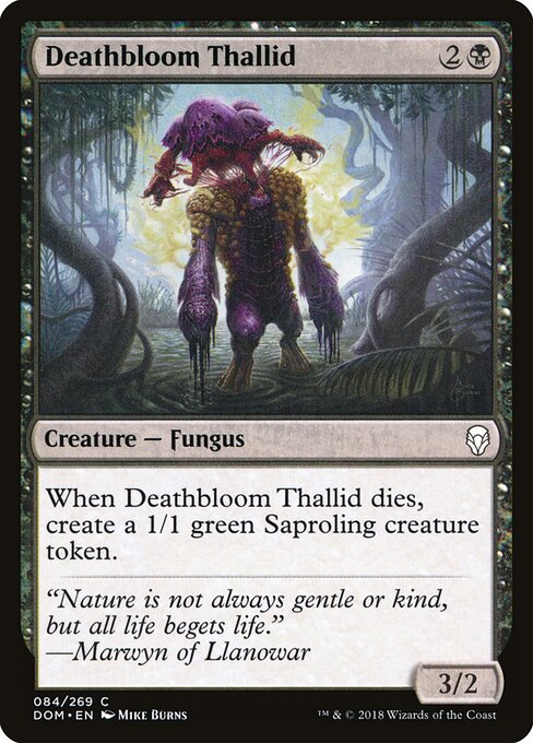 Talídia Necroflorescente — Dominaria 84