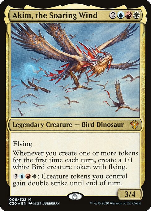 Akim, o Vento Ascendente — Commander 2020 6