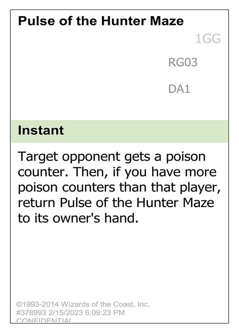 Pulse of the Hunter Maze — Unknown Event RG03c