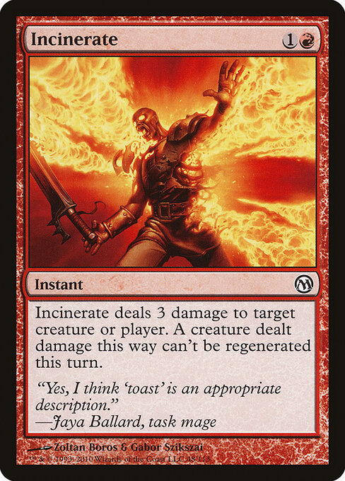 Incinerar — Duels of the Planeswalkers 48