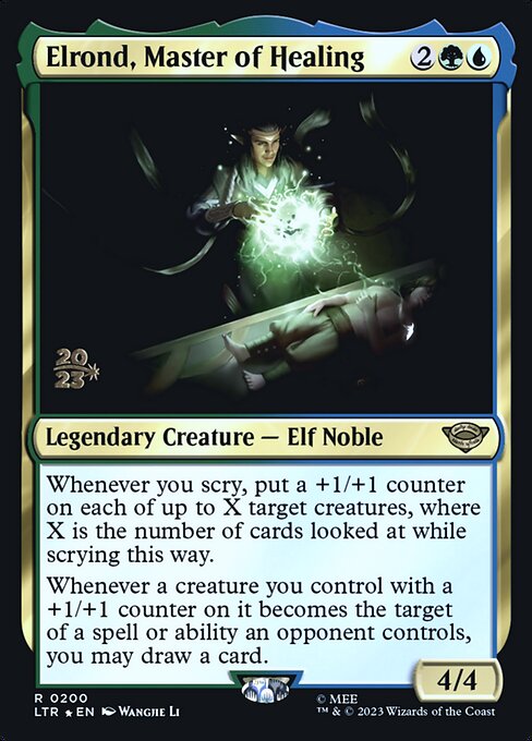 Elrond, Mestre da Cura — Tales of Middle-earth Promos 200s