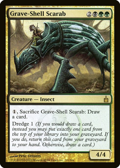 Escaravelho de Sepultura — Ravnica: City of Guilds 211