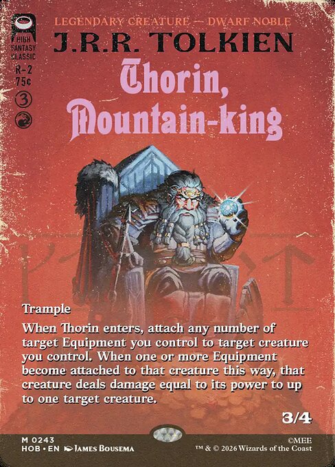 Thorin, Mountain-king — The Hobbit 243